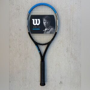 Wilson Ultra Team V3 tennis racket. 4 3/8” grip. 100” Head. Strung.